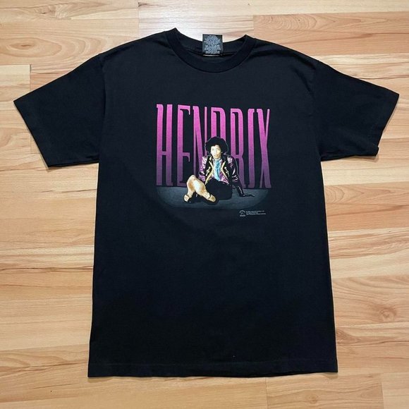 Vintage 2002 Jimi Hendrix Zion Rootswear rock n roll band tshirt - Picture 1 of 8
